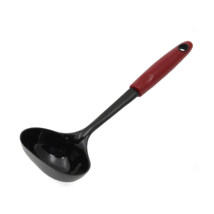 Chef Craft Select Nylon Soup Cooking Ladle, 12 inch, Red